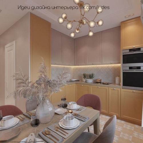 Какой вариант оформления кухни вам нравится: 1, 2 или 3? 01