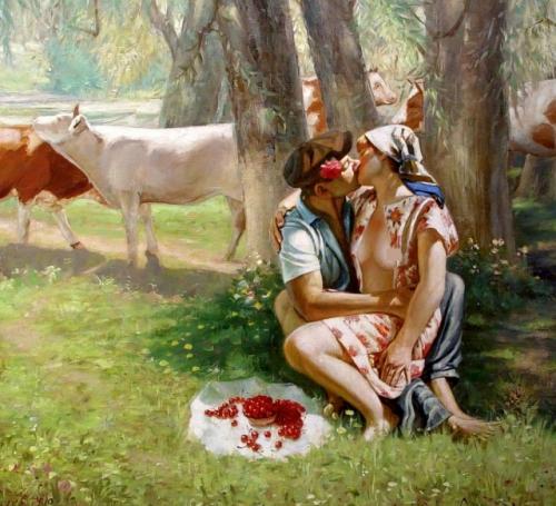 Как писали любовь знаменитые художники. 03