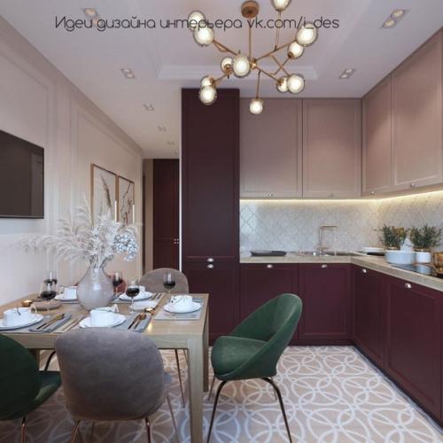 Какой вариант оформления кухни вам нравится: 1, 2 или 3? 02