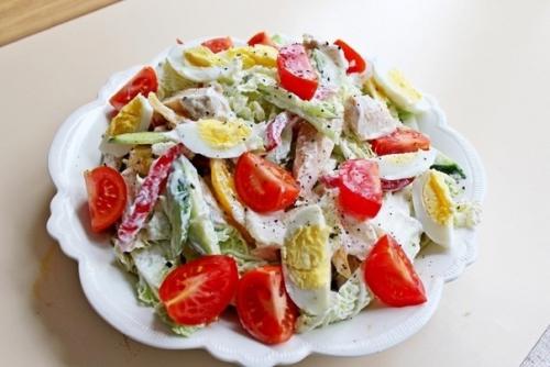 Диетический куриный салатик. 07 Диетический куриный салатик. 07