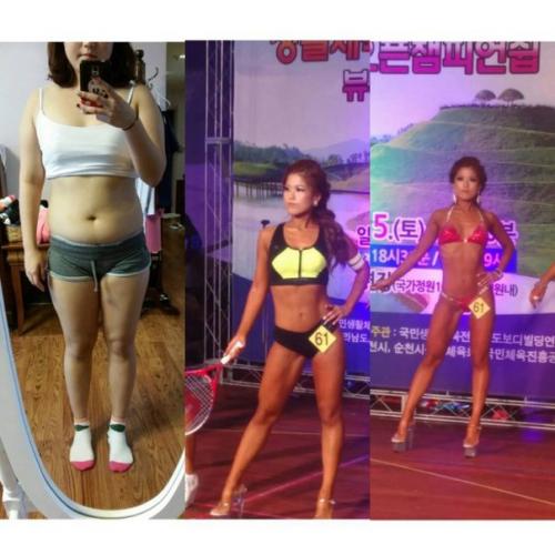 Пара из южной Кореи буквально взорвала Instagram, выложив снимки феноменальной трансформации своих тел. 05