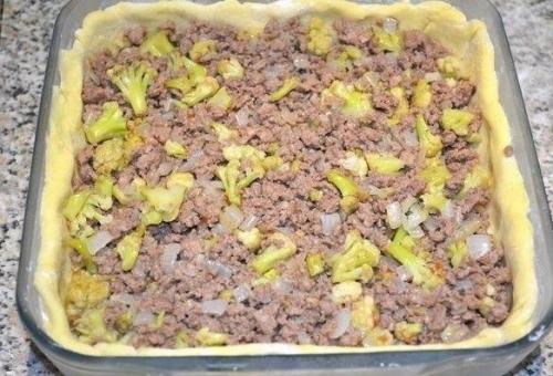 Открытый мясной пирог. 04 Открытый мясной пирог. 04