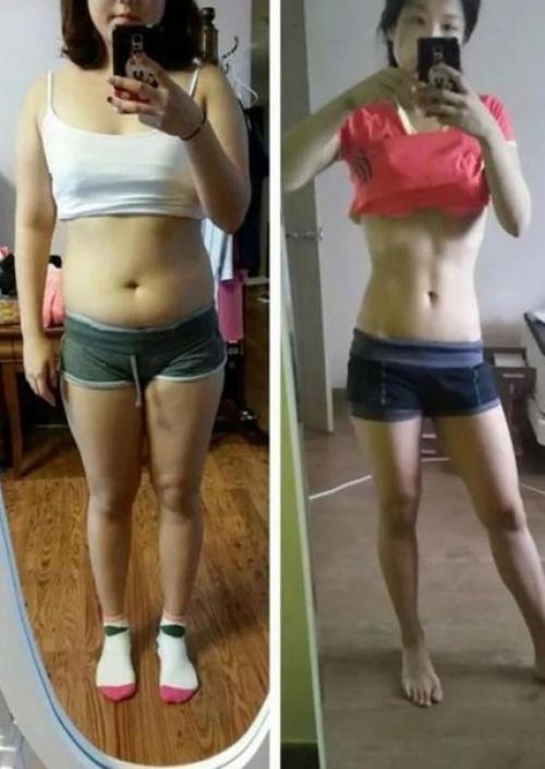 Пара из южной Кореи буквально взорвала Instagram, выложив снимки феноменальной трансформации своих тел. 02