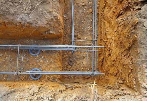 На заметку.  Примеры арматурной под фундамент вязки. 04