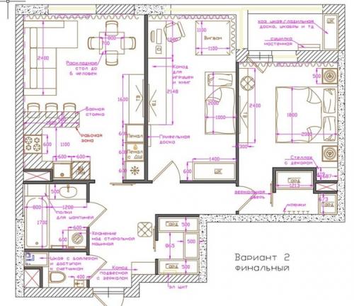 Как вам такая кухня, совмещенная с гостиной? 09