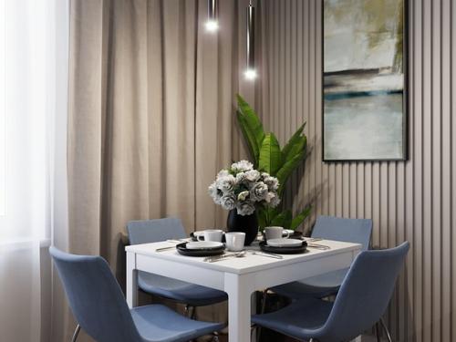 Как вам такая кухня, совмещенная с гостиной? 07