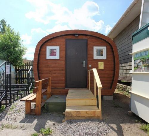 Подписчик фото своего модульного туалета с автономной канализацией прислал. 01