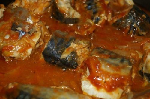 Рецепт скумбрии, тушеной с морковью и луком. 05 Рецепт скумбрии, тушеной с морковью и луком. 05