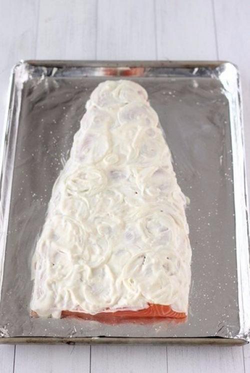 Лосось, запеченный с сыром. 03 Лосось, запеченный с сыром. 03