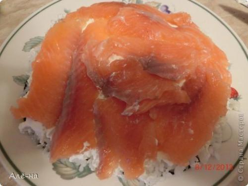 Суши - торт. Смотрится очень празднично и необычно! 02 Суши - торт. Смотрится очень празднично и необычно! 02