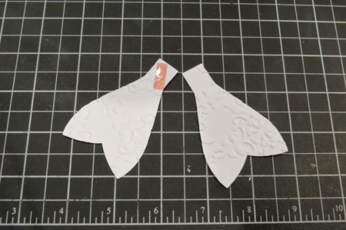 Бумажные ангелочки на ёлочку. 05