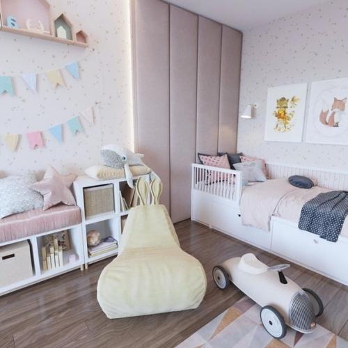 Нежная детская комната как вам? 02