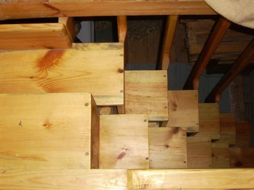 Лестница.  Стеллаж.  Два в одном! 01 Лестница.  Стеллаж.  Два в одном! 01