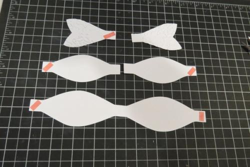 Бумажные ангелочки на ёлочку. 02