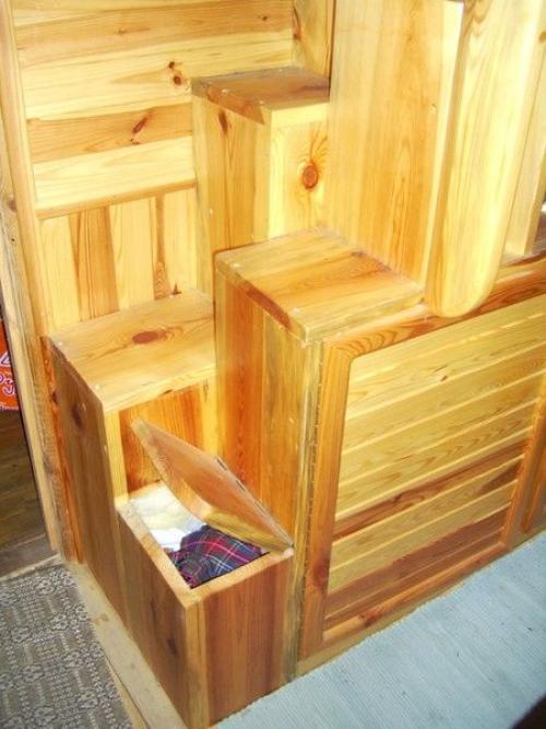 Лестница.  Стеллаж.  Два в одном! 03 Лестница.  Стеллаж.  Два в одном! 03