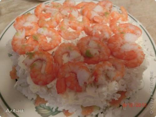 Суши - торт. Смотрится очень празднично и необычно! 04 Суши - торт. Смотрится очень празднично и необычно! 04