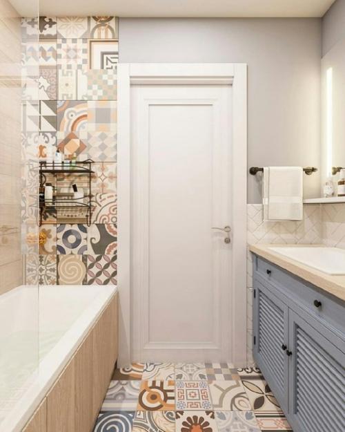 Проект ванной комнаты 3. 7 кв. 01