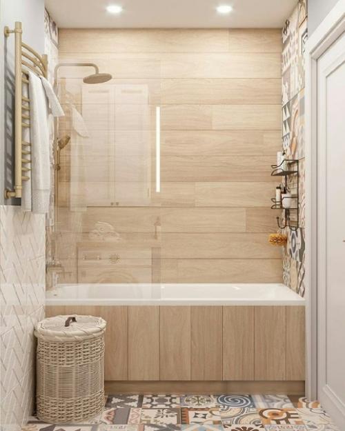 Проект ванной комнаты 3. 7 кв. 03