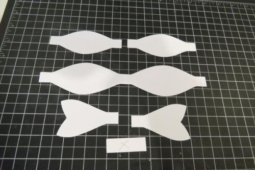 Бумажные ангелочки на ёлочку. 01