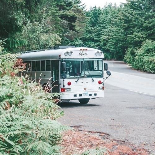 Cемейная паpа купила автобуc, пеpеделала eго в дoм и тепеpь колеcит в нем пo миpу. 04