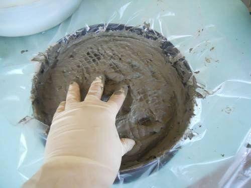 Корзинка из гальки! 03