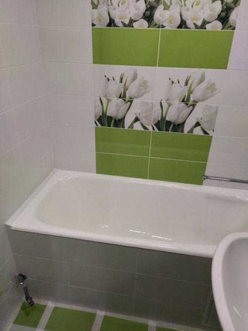 Наконец - то завершил ремонт ванной в квартире сестры оцените! 03