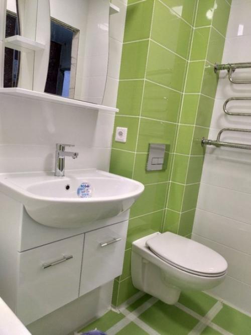 Наконец - то завершил ремонт ванной в квартире сестры оцените! 04