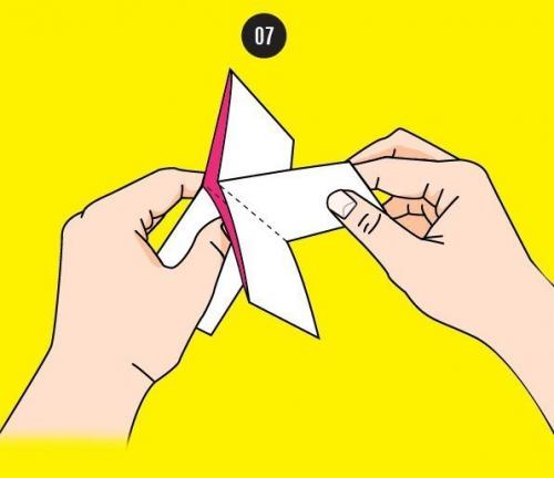 Мы делаем мини - альбомчик из одного листа. 06