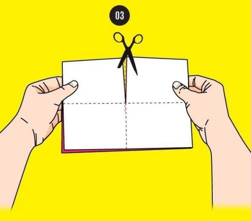 Мы делаем мини - альбомчик из одного листа. 02