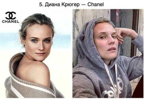Как лица косметических брендов без тонн мейкапа выглядят. 06