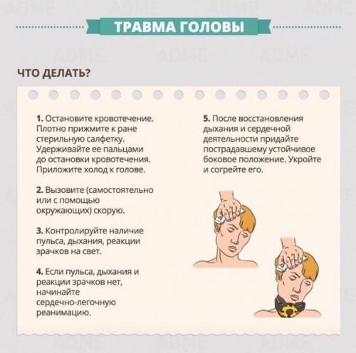 Правила оказания первой помощи. 07