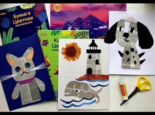 Поделки из бумаги для детей. 01