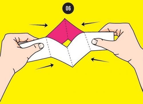 Мы делаем мини - альбомчик из одного листа. 05