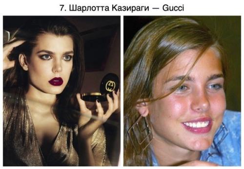 Как лица косметических брендов без тонн мейкапа выглядят. 05