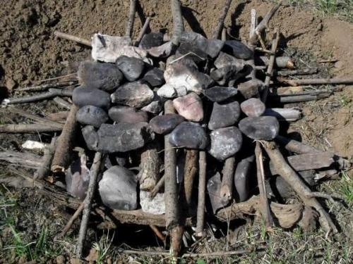 Самодельная грунтовая печь. 02 Самодельная грунтовая печь. 02