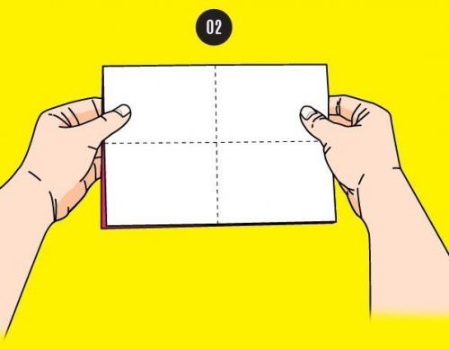 Мы делаем мини - альбомчик из одного листа. 01