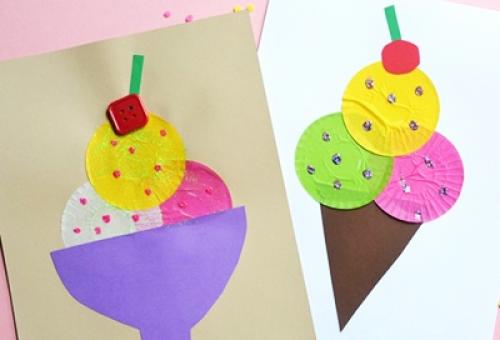 Поделки из бумаги для детей. 02