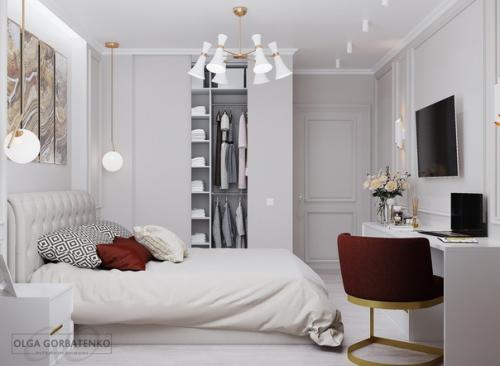 Проект спальни. Автор проекта - Горбатенко Ольга. 04