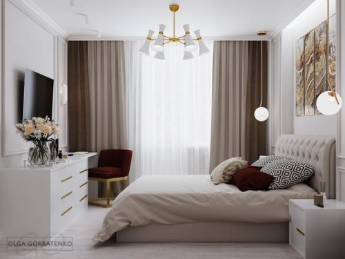 Проект спальни. Автор проекта - Горбатенко Ольга. 01