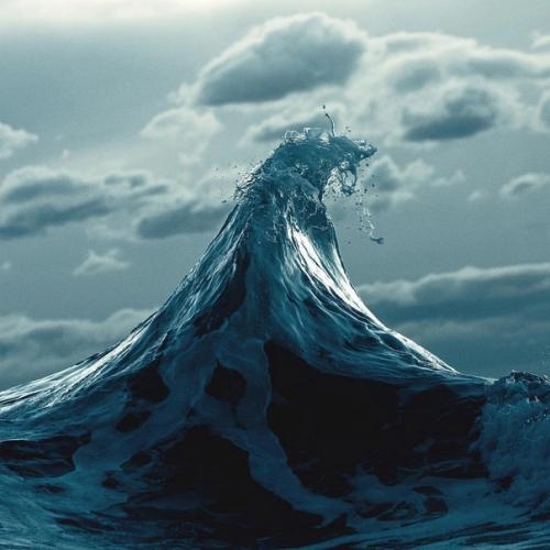 Серия фотографий Warren Keelan поражает своей гипнотической красотой, захватывая невероятные моменты волн. 01