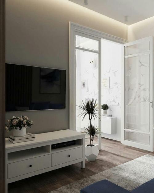 Светлая и просторная кухня. 03