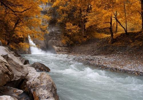 Мы добавляем Осени пейзажу. 04