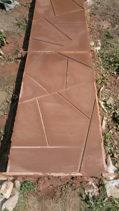 Залили с тестем по участку 30 метров такой дорожки. 06 Залили с тестем по участку 30 метров такой дорожки. 06