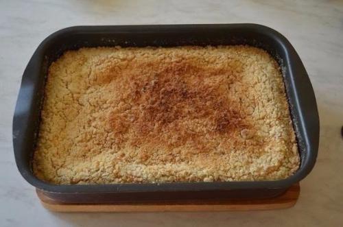 Песочный пирог с творогом. 04 Песочный пирог с творогом. 04