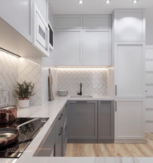 Дизайн - проект кухни от нашей подписчицы. 02