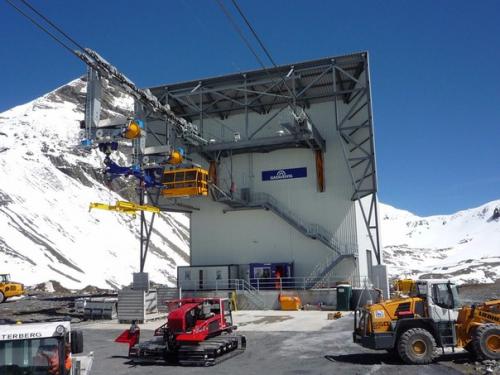 В высокогорных районах Альп строится крупная гидроэлектростанция линт - лиммерн. 03