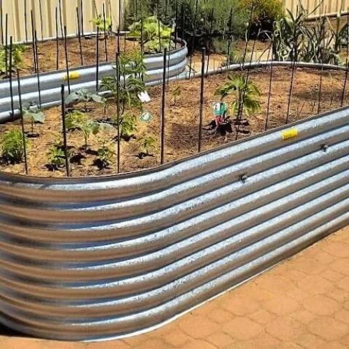 Дачный лайфхак. Простые идеи высоких грядок. 01