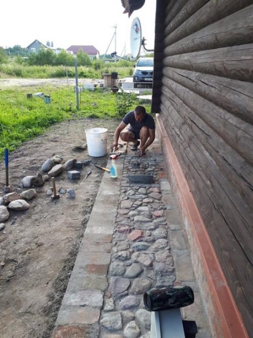 Отмостка вокруг дома своими руками. 02