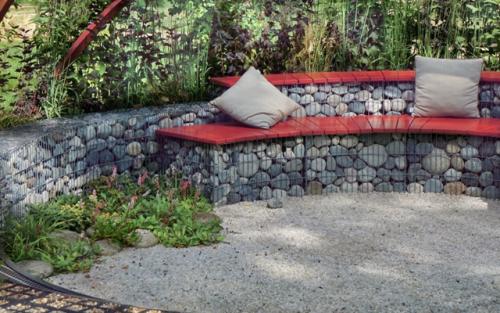 Габионы - это такие красивые и прочные конструкции, которые используют для укрепления берегов, создания декоративных стен и ландшафтных украшений. 02