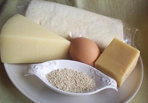 Слоеный пирог с сыром. 01 Слоеный пирог с сыром. 01